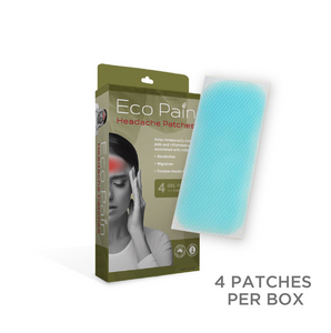 BYRON NATURALS Eco Pain Headache Gel Patches - 4 pack