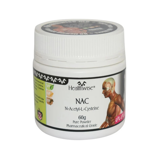 HealthWise NAC (N-Acetyl-L-Cysteine) Amino Acid Powder - 60g