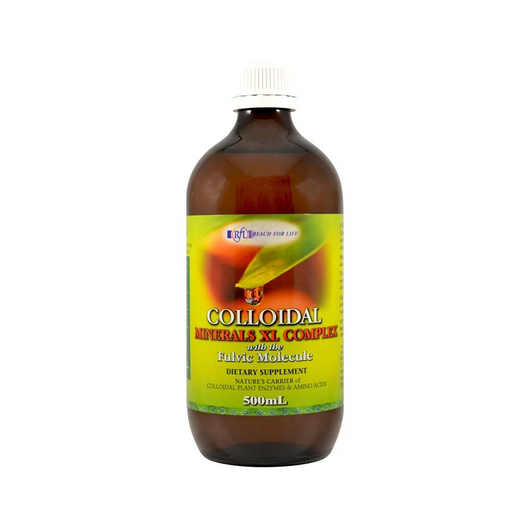 Reach For Life COLLOIDAL MINERALS XL COMPLEX With the Fulvic Molecule - 500ml Dietary Supplement