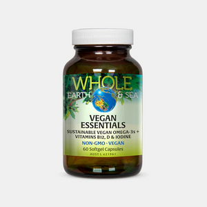 Whole Earth & Sea Vegan Essentials - 60 Softgel Caps