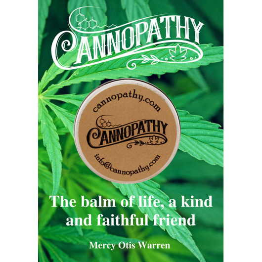 Cannopathy Canna-Balm Original Rescue Balm (80% Hemp Botannicals) 15g - The Healthy Household